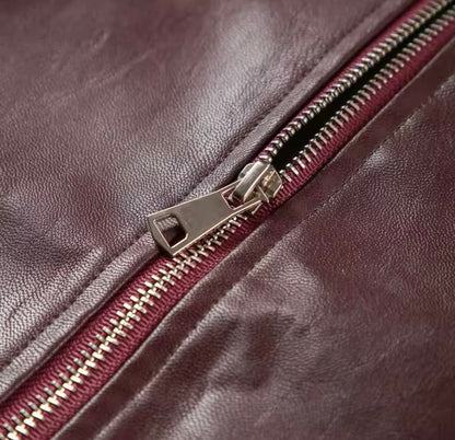 Burgundy Jacket