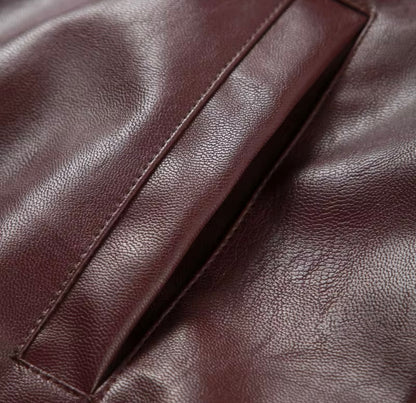 Burgundy Jacket